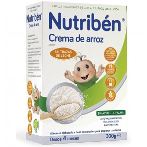 Nutriben Crema De Arroz, 300 G. - Alter