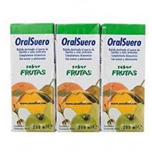 Oralsuero (3 Bricks 200 Ml Sabor Frutas)