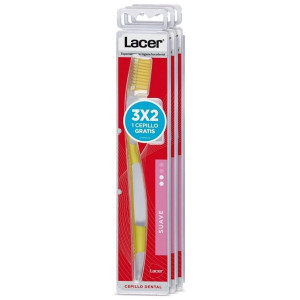 Lacer Technic Cepillo Dental Suave 3X2U