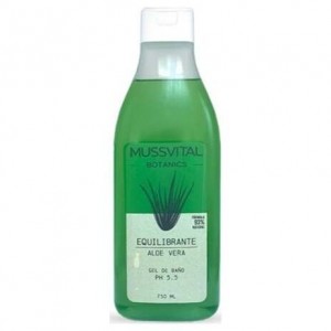 Mussvital Essentials Botanics Aloe Vera Bath Gel 750Ml