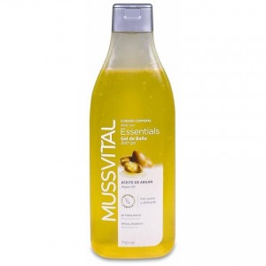 Mussvital Essentials Gel De Baño Aceite De Argán, 750 Ml