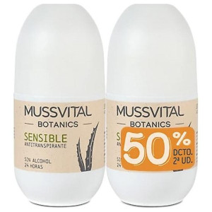 Mussvital Botanics Pack De Dos Desodorantes Masculinos Men Sport 75Ml+75Ml