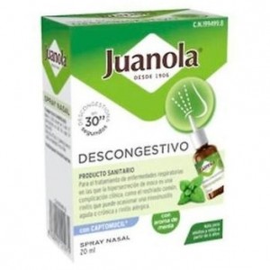 Juanola Descongestivo Spray Nasal, 20 Ml
