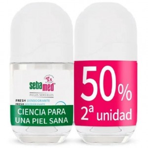 Sebamed Dúo Desodorante Fresh Roll-On, 2 X 50 Ml