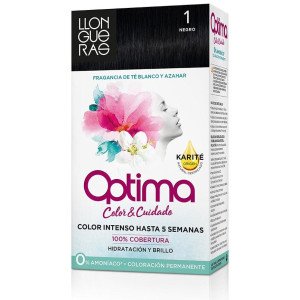 Llongueras Optima Tinte De Cabello N1 Negro 1Ud