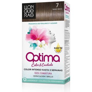 Llongueras Optima Tinte De Cabello N7 Rubio Medio 1Ud