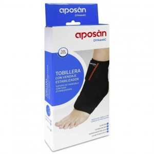 Aposán Dynamic Tobillera Con Vendaje Estabilizador Talla Única, 1 Ud