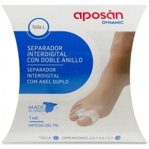 Aposán Dynamic Separador De Doble Anillo Talla L, 1 Unidad