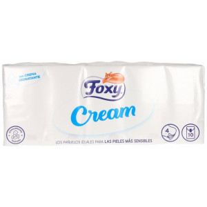 Foxy Cream Pañuelos Pieles Sensibles 10X9Uds