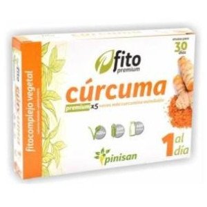 Fito Premium - Curcuma - Pinisan - 30 Cápsulas