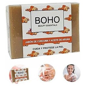 Boho Jabón Curcuma Y Aceite De Argán 100G
