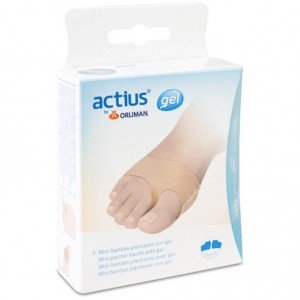 Orliman Actius Minibanda Plantar Gel Talla S Acp922 2 Unidades, 1 Caja