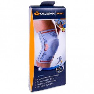 Orliman Rodillera Elastica Gel Pad Flejes Sport T1 1Ud