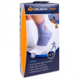 Orliman Tobillera Elastica Con Gel Pads T-2 20-23Cm