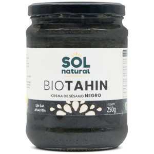 Sol Natural Bio Tahin Crema De Sesamo Negro 250G