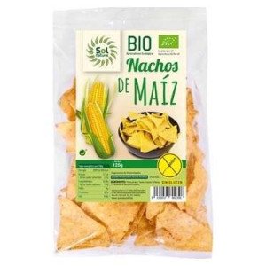 Sol Natural Nachos De Maiz Natural Sin Gluten 125G