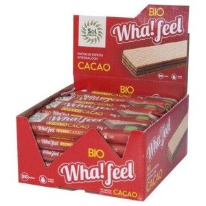 Sol Natural Wha! Feel Snack Espelta Y Cacao Bio 20X30G