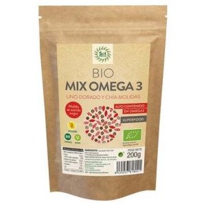 Solnatural Mix Omega 3 Lino Chía Molida Bio 200G