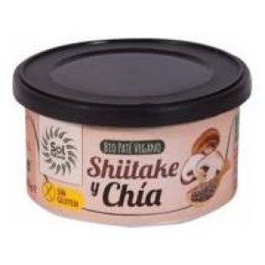 Solnatural Pate Shiitake Chia Bio S/G 125G