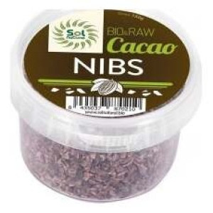 Solnatural Cacao Nibs Crudo Raw Bio 150G
