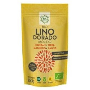 Semillas De Lino Dorado Triturado 250Gr. Bio