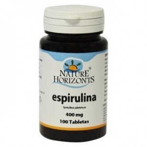 Espirulina 400Mg 100Tab Nature Horizons