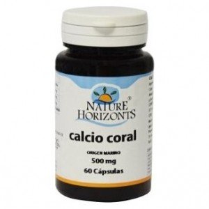 Calcio Coral 500Mg 60Caps Nature Horizon
