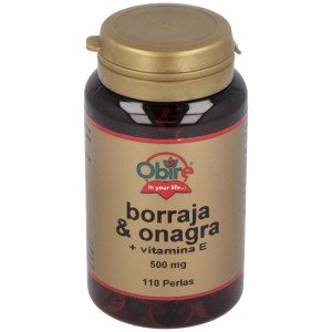 Obire Borraja Y Onagra + Vitamina E 500Mg 110Caps