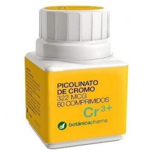 Picolinato De Cromo Botanicapharma (322 Mg 60 Comprimidos)