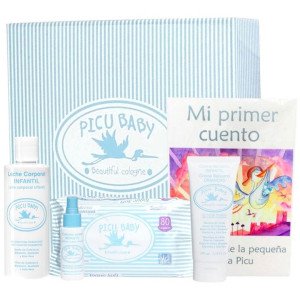 Infantil Caja Rayas Azul New Lote 5 Pz
