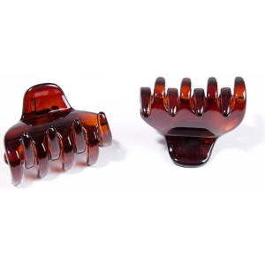 Pinza Mediana Marrón 2 U