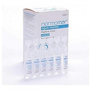 Normomar Agua Marina Esteril Limpieza Nasal (5 Ml 24 Monodosis)
