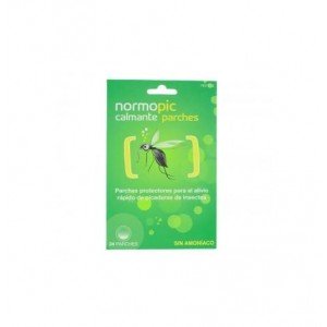 Normopic Calmante Parches - Repelente De Mosquitos (24 Parches)