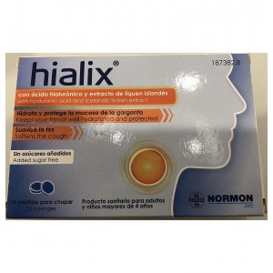 Hialix (24 Pastillas Para Chupar)