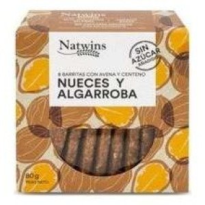 Natwins Barritas De Nueces Y Algarroba Bio 80G