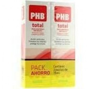 Phb Total Pasta Dentifrica (2 Tubos 75 Ml)
