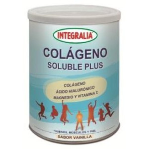 Integralia Colágeno Soluble Plus Hialurónico Magnesio Sabor Vainilla 300G