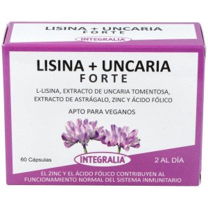 Integralia Lisina + Uncaria Forte 60Caps