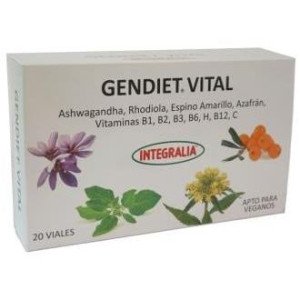 Integralia Gendiet 20 Ampollas