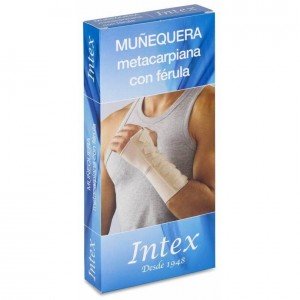Intex Muñequera Metacarpiana Derecha Talla M, 1 Ud