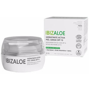 Ibizaloe Hidratante Activa Piel Grasa Spf 15 50 Ml