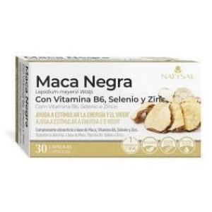 Natysal Maca Negra Vitamina B6 Selenio Zinc 30Caps