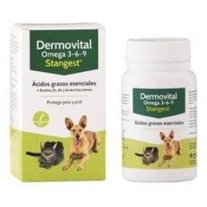 Stangest Dermovital Stanvet Omega 3 - 6 - 9 60 Caps - Stangest Veterinaria
