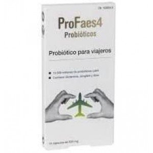 Profaes4 Probiotico Para Viajeros (14 Capsulas)