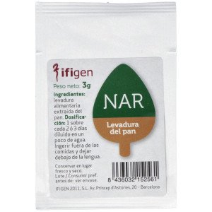 Ifigen Nar Levadura Del Pan Sobre 3Gr