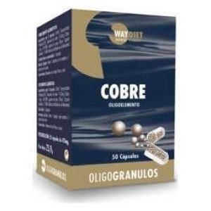 Waydiet Natural Products Cobre Oligogranulos 50Caps