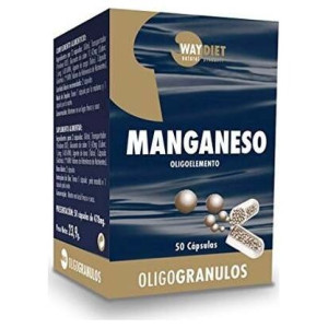 Waydiet Natural Manganeso Oligo Gránulos 50Caps