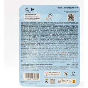 Iroha Nature Mascarilla Facial Aftersun Reparadora 1Ud