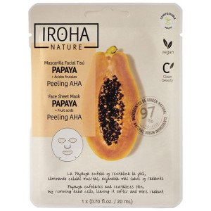 Iroha Nature Mascarilla Facial Peeling Aha Papaya 20Ml