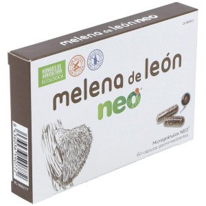 Neovital Health Neo Melena De León Suplemento Para Beneficiar Al Sistema Digestivo Y Nervios 60 Cápsulas